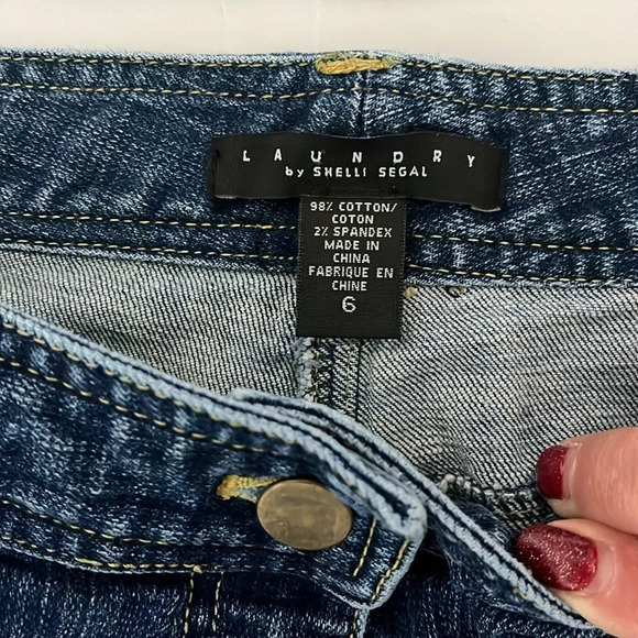 Laundry by Shelly Siegel jeans size 6 - Picture 5 of 7
